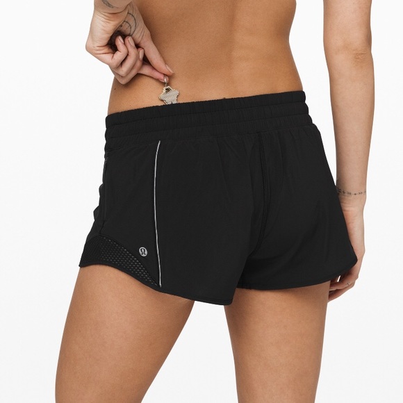 NWT Lululemon Hotty Hot Short (Reflective) *2.5” - Picture 2 of 6